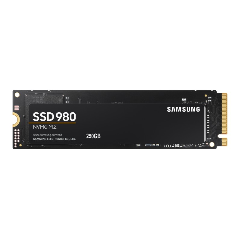 Samsung 980 Interne NVMe SSD 250 GB M.2 2280 PCIe 3.0 V-NAND TLC